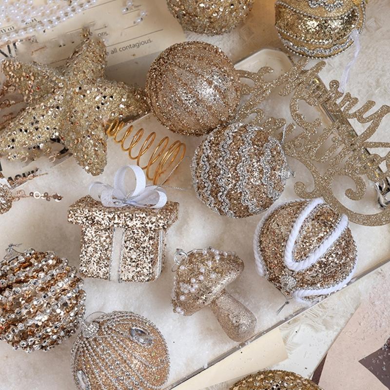Multi Color Resin Holiday Ornament Christmas Tree Decoration Hanging Ball Perfect For Festival Season Parties