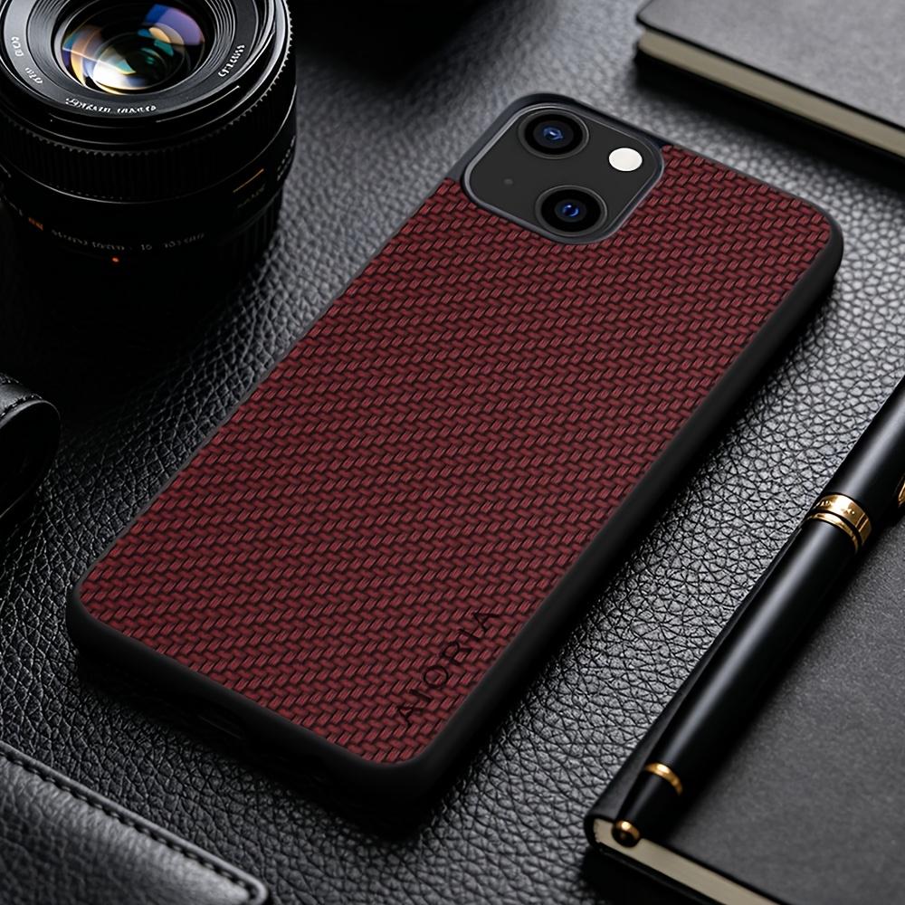 Phone Case: New Fashion Phone Case for iPhone 15 14 13 Pro Max Plus Business Casual Faux Synthetic Leather Phone Cover