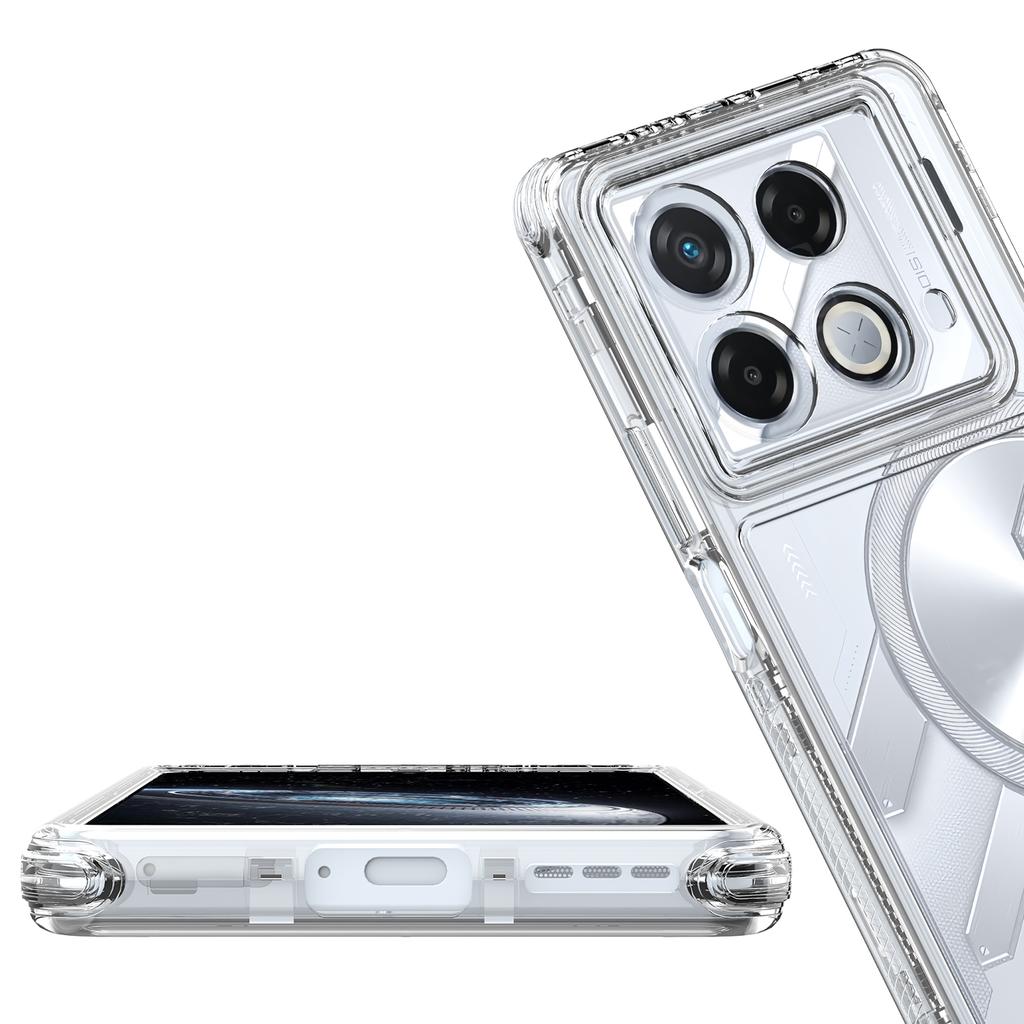 Dla Infinix Note 40/GT 20 Pro 5G Etui Odporne na Zarysowania Akrylowe TPU Przezroczyste Etui na Telefon