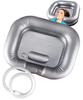 S.fields.inc Shampoo Station, Hair Washing Unit, Caregiving Shower, Home Use, Bedside Use, with Pillow Stand and Drain Hose, Air-Powered, PVC (Silver)