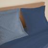 4-piece "Vanessa" Bed Linen Set for 160 X 200 Cm Bed "Extra Width" Gabrielle Marine
