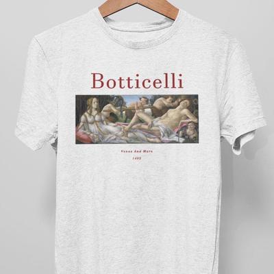 Botticelli Venus and Mars T-Shirt – Cotton Baroque Tee