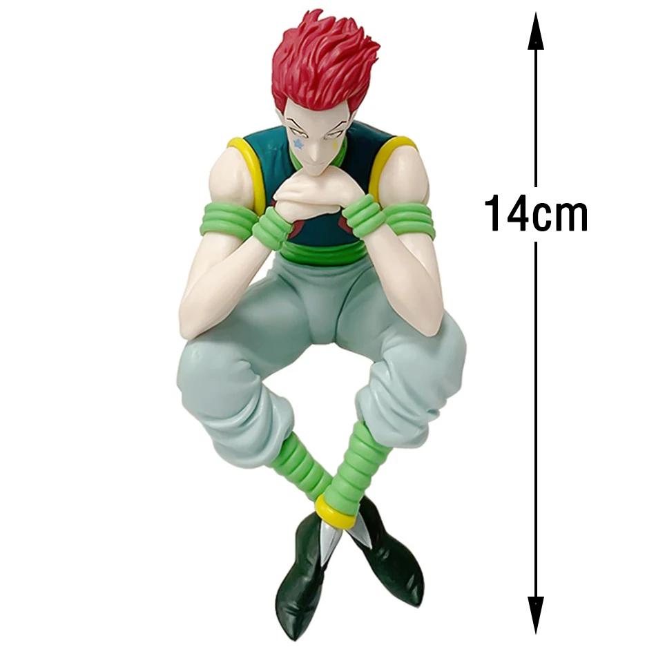 13cm Hunter×Hunter Anime Figure Phantom Troupe Hisoka Action Figure Noodle Stopper Room Decoration Noodle Stopper PVC Model Toys
