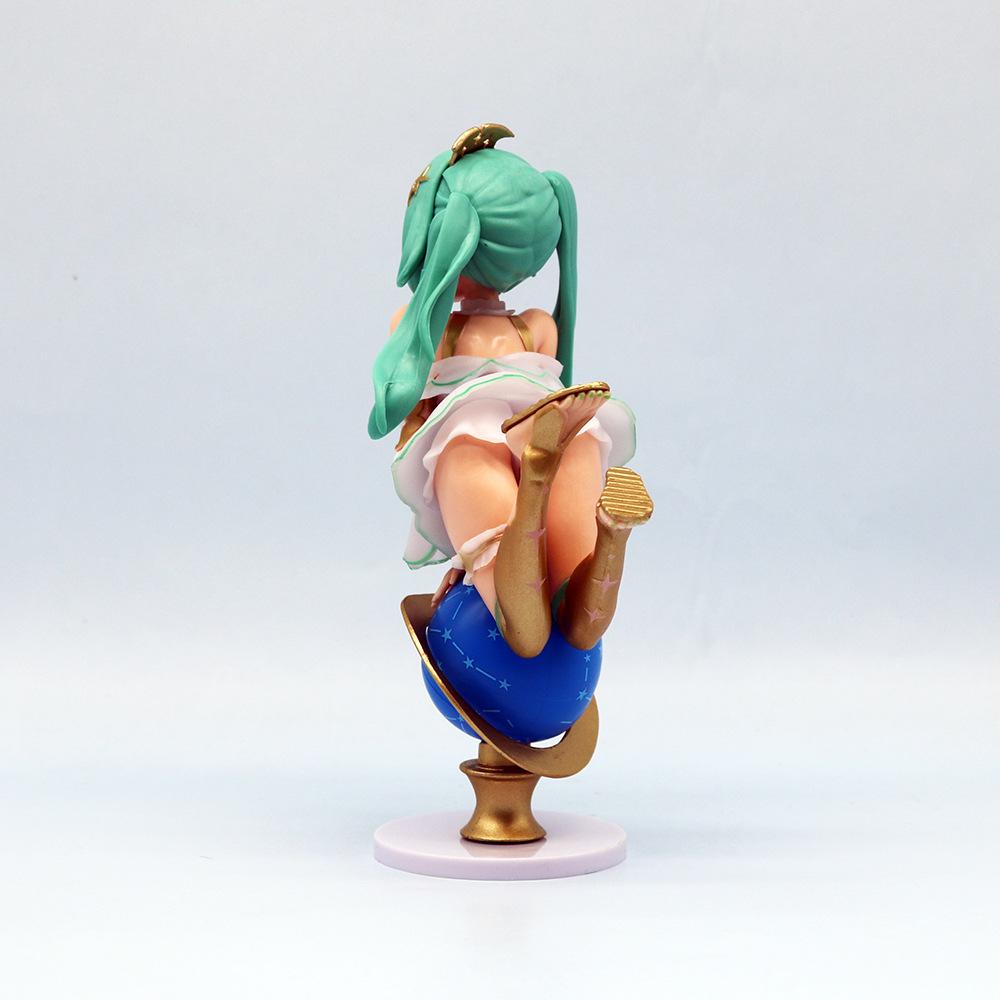 Glittering Star Anime Figure Kawaii Globe Girl Action Figure Adult Collection Model Doll Toy for Kid Gift