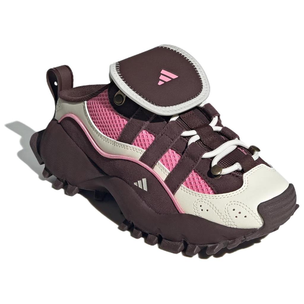 Adidas Seeulater Mule Comfortable Versatile Durable Low-Top Lifestyle Casual Shoes Women Shoes Brown Beige KJ4043