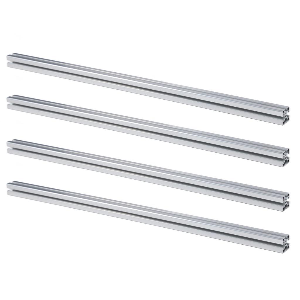 4Pcs Aluminum Extrusion 4040 T Slot Europn Standard Anodized Linr Rail 3D Print Part CNC 39.4in 1000mm