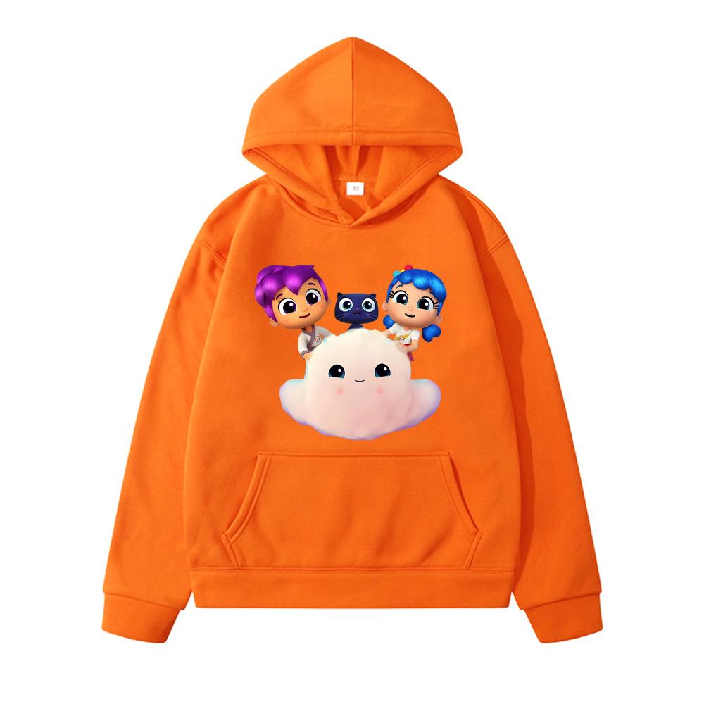 True and The Rainbow Kingdom Cartoon Print Autumn New Boys Hoodies boys girls Spring Kids Hooded Sweatshirts Kawaii Sportswear