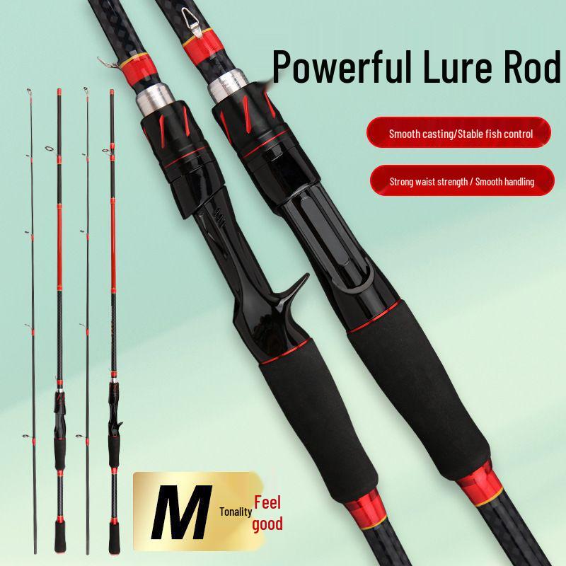 Telescopic ML Action Lure Fishing Rod - Medium-Fast, Long Cast, All-Purpose