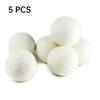 Boules de séchage en laine naturelle Boule assouplissante pour tissus pour peaux sensibles Réutilisable Assouplissant Boule à linge Accessoires pour machine à laver domestique