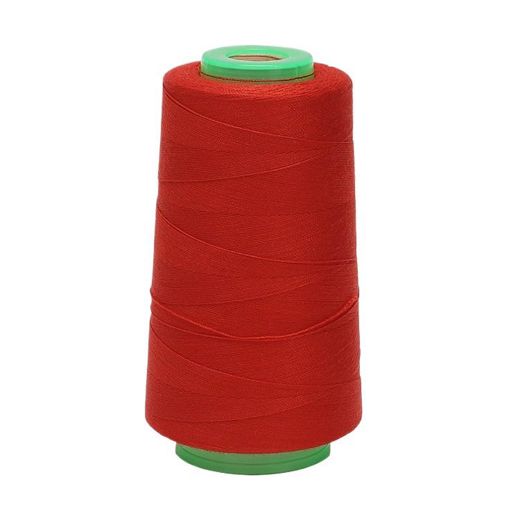 Household Sewing Thread - Large Spool, 202 Colors, Medium Thick Polyester for Sewing Machines, Black & White