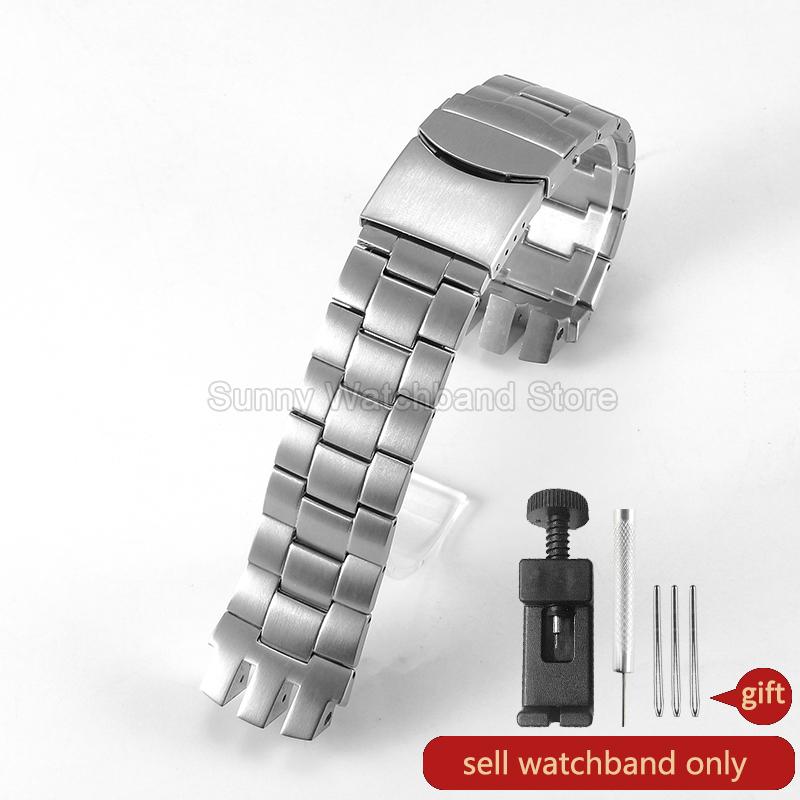 

Частный металлический браслет для Swatch YTS401/402/403G Цельнолистовая нержавеющая сталь Ремешок для часов Водонепроницаемый Прочный Вогнуто-выпуклый интерфейс 20mm
