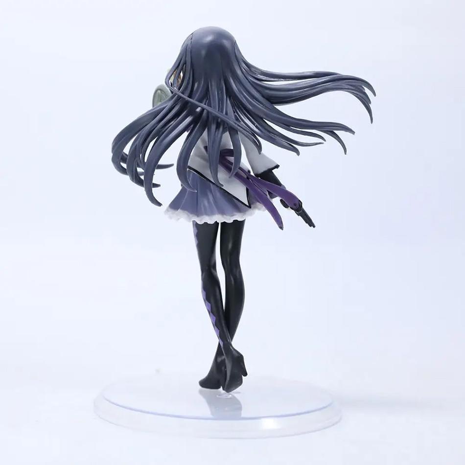 17cm Madoka Magica Figure Akemi Homura Anime PVC Model Birthday Present Ornaments Collectible Toys children birthday gift