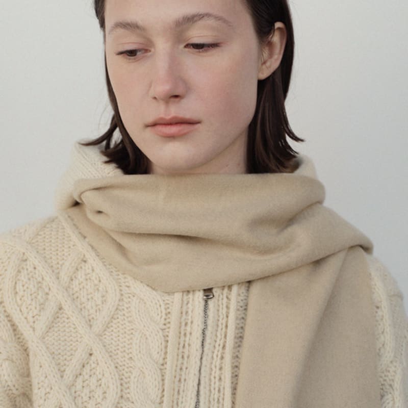 LeniL Ricos Winter Basic Schal (Butter)