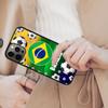 Brazil Brazilian Football Magnetic Phone Case For APPLE iPhone 17 Air 16 14 13 12 Pro Max 15 Plus Wireless Charge MagSafe Cover