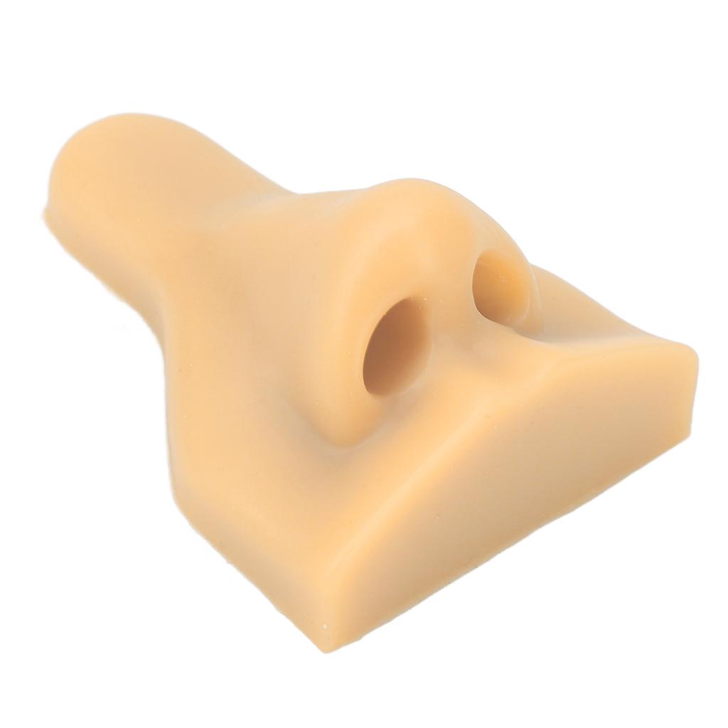 3D Silikone Næse Model Fleksibel Falsk Næse Øvelsesmodel til Øvelse af Suture Smykkedisplay