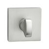 Square Toilet Rosettes Interior Door Handle Plates Satin Zambia