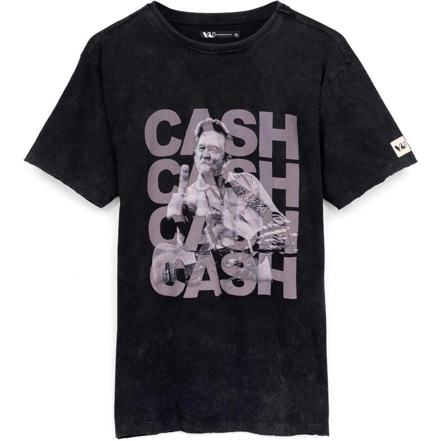 Johnny Cash T-Shirt Unisex Mens Womens Band Country Music CD Top Small Black XXXXXL разноцветный