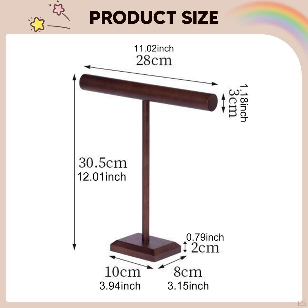 Necklace Display Stand Base Jewelry Bracelet Hanger for Scarves