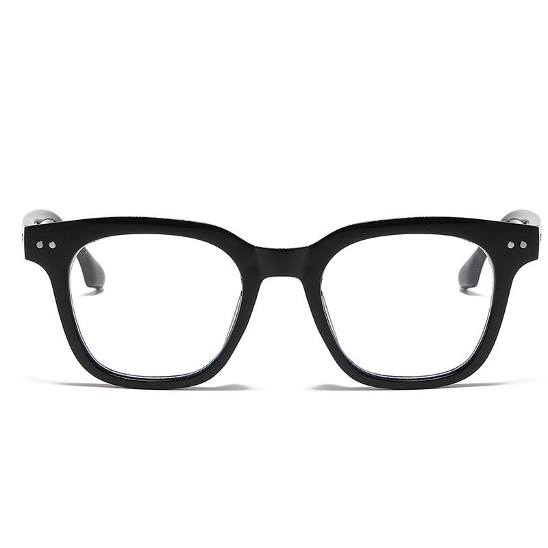 1set Fashion Round Glasses Frame Women Classic Anti Blue Light Eyeglasses Simple Optical Frames for Women