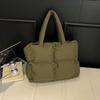 Nylon Large Capacity Tote Bag For Women With Simple Design For Daily Use