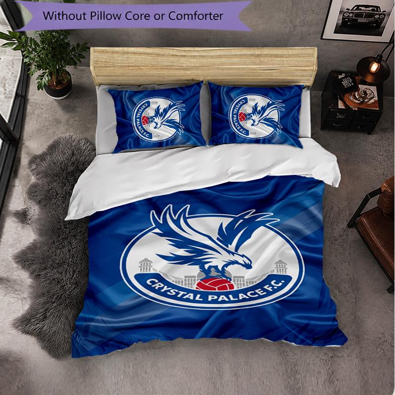 Crystal Palace Themed Bedding 3Pcs Duvet Cover Set Decorative Bed Linen For Teen Room Home Decoration