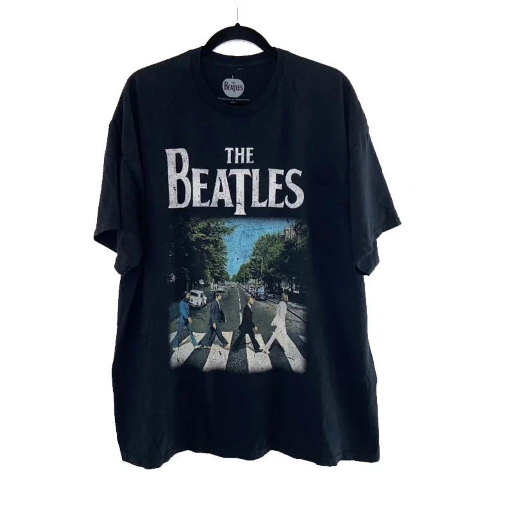 2026 The Beatles Vintage Rock Amerikanisches Retro T-Shirt Frühjahrsmode Sport Baumwolle Unisex T-Shirt Kleidung Tee Y2k Frau