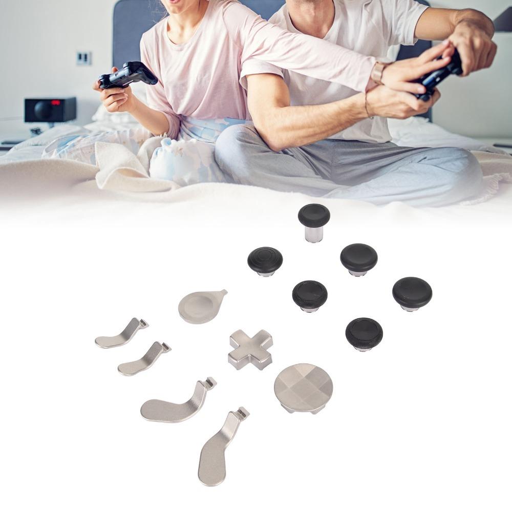 Height Adjustment 14-in-1 Metal Thumbsticks Set for Xbox One Elite Series 2 Gaming Replacement
