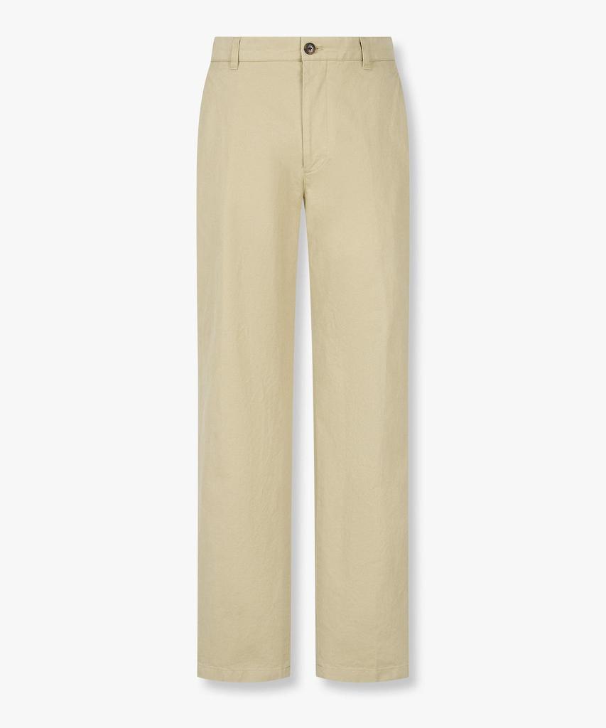 MAN ON THE BOON Washed Cotton Chino Pants_Beige 4716104001