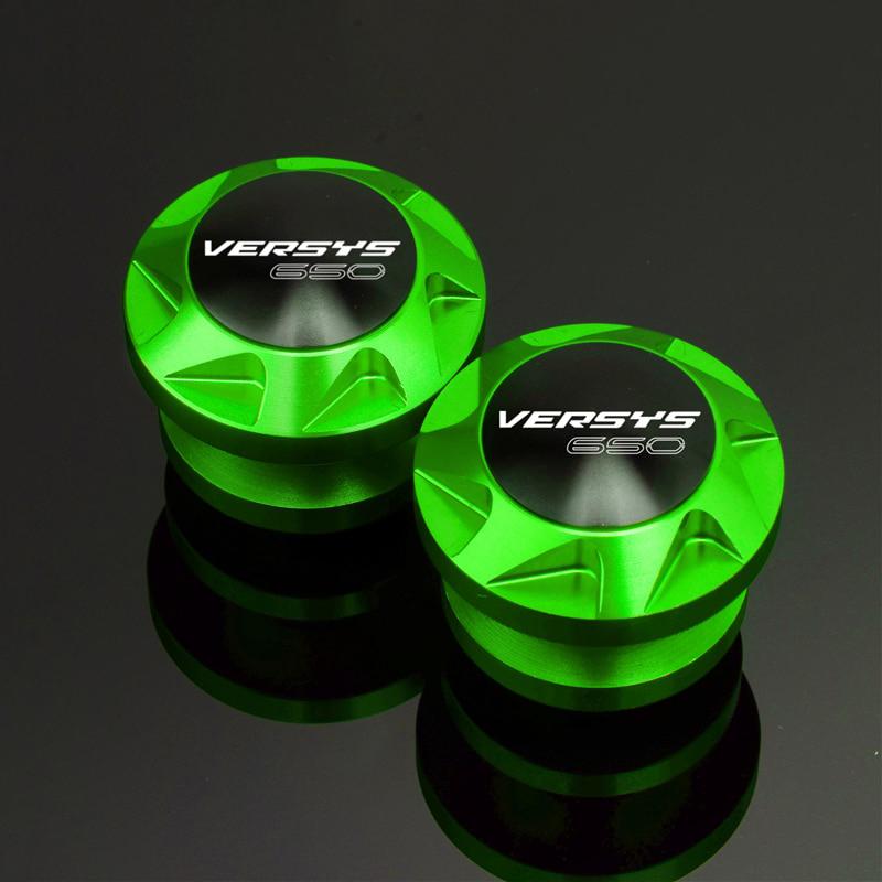 

Ползунок катушки маятника для KAWASAKI Kawasaki VERSYS 650 VERSYS650 2007-подставка винт M10 M8 Green 8M