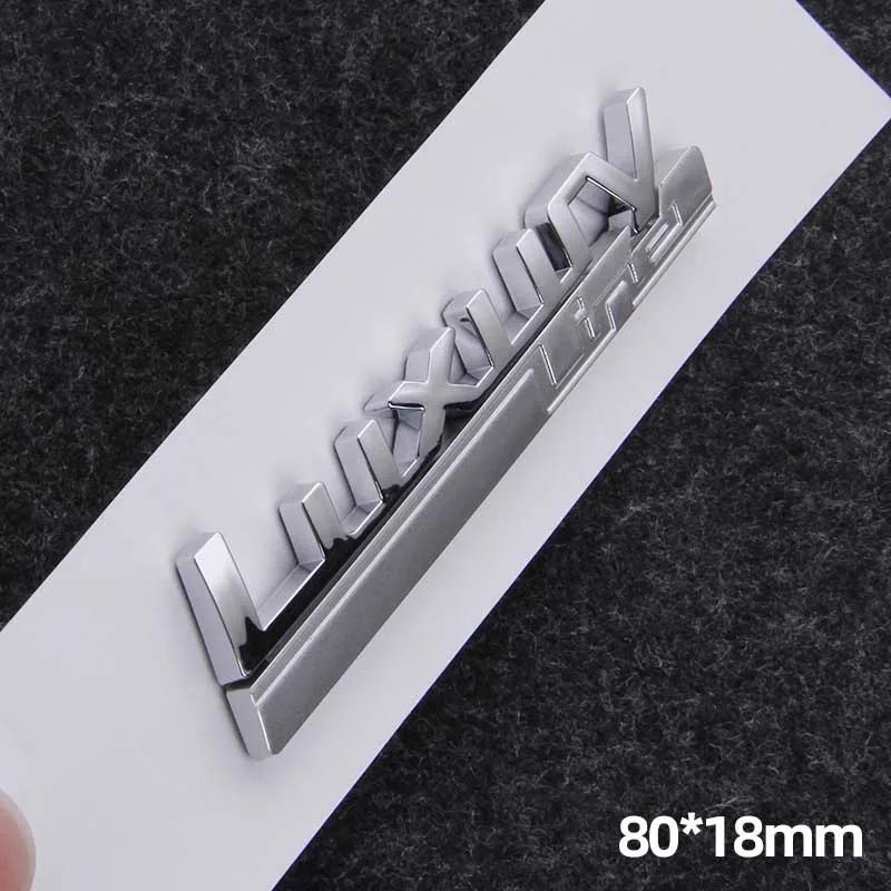 Car Fender Emblem Badge Sticker For Sport Line BMW Luxury Line Logo 520d 530d 330d 320d 518d F30 F10 G30 G20 E46 E39 F11 F32 yk2