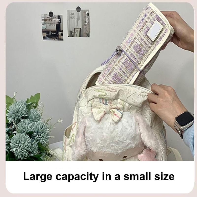 Modern Jewelry Storage Solution Foldable Canvas Travel Organiser With Divided Sections Elegant Accessory Bag