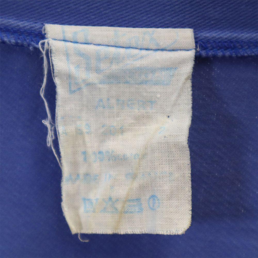 Setex 70s Vintage Euro Work work Chester coat blue Men's Used