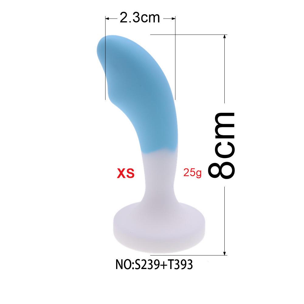 Silicone Detachable Tail Excluding Diamond Screw Anal Plug Accessory