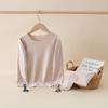 Kids' Warm Underwear Set with Belly Protection - Autumn/Winter Style for Boys & Girls