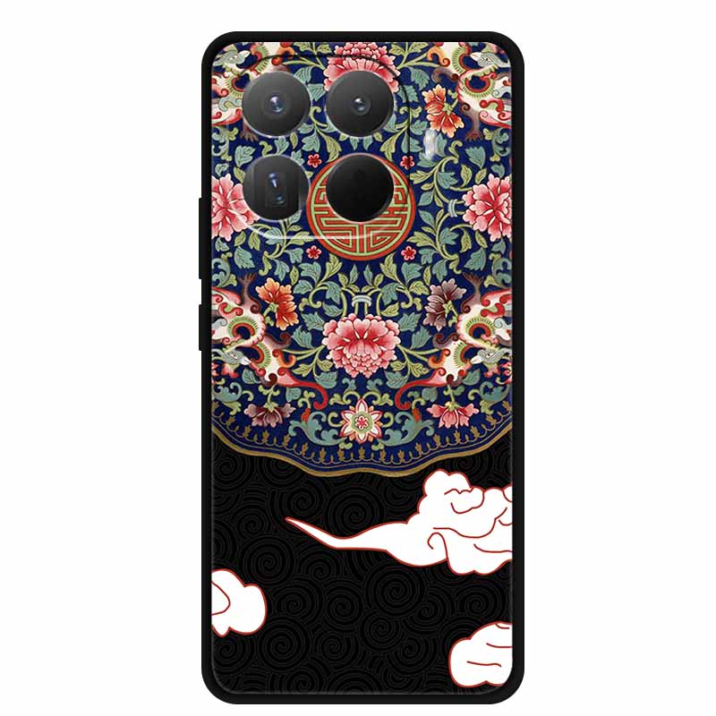 3D TPU Case For Xiaomi 15T 15 T 5G Relief Flowers Coque Embossed Blossoms Funda Silicone Soft Back Phone Cover For Xiaomi15T