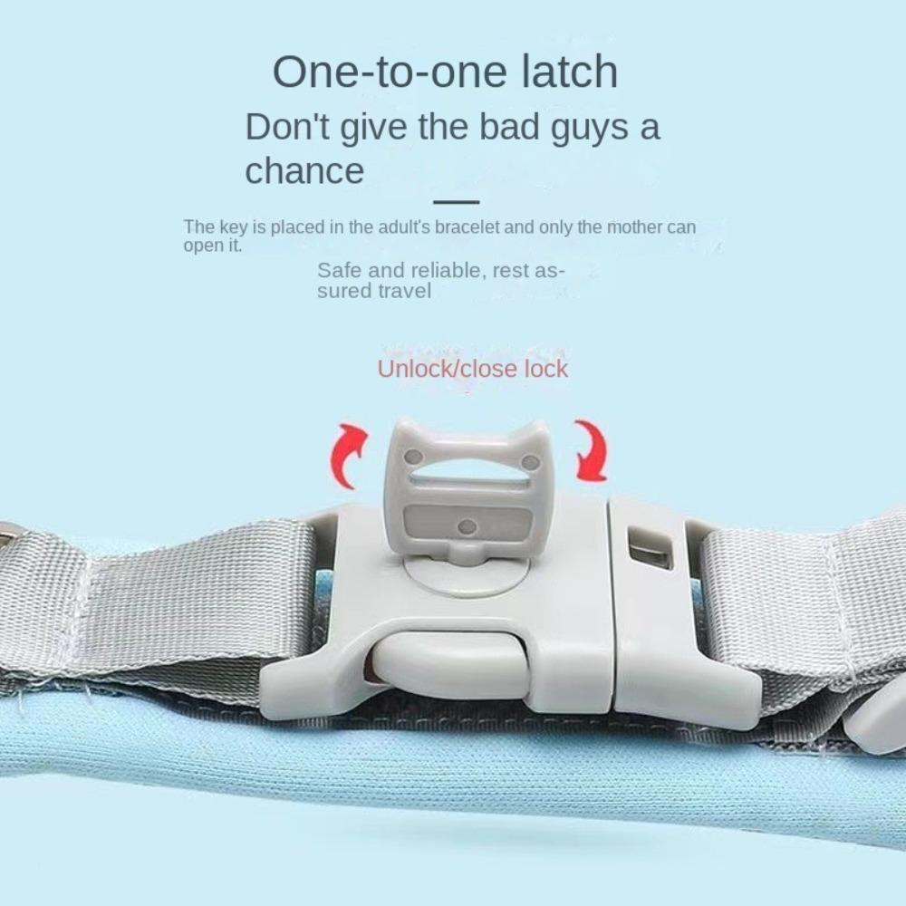 6.56ft Toddler Leash Swivel Head Safety Harness Upgraded Wristband Leash  for Kids