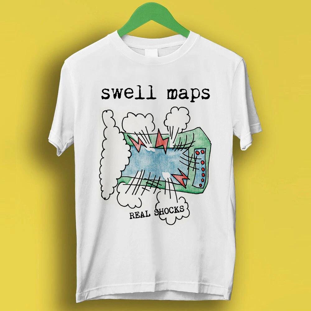 Swell Maps Настоящие Шоки 70-х Панк Арт-Рок Музыка Подарок Футболка T Shirt P1417 M