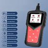 Direct Use OBD2 Vehicle Diagnostic Tool with Display and Control Pad, Handheld Fault Device for Daily Engine Warning Review and Battery Checks