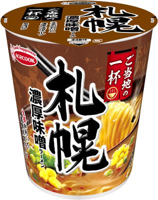 Acecook Local Sapporo Miso Rico 64g x 12 paquetes Ramen,