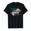 Happy Camper T-Shirt Fashion Short Sleeve T-shirts Oversized Streetwear Unisex