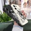 Sketch Heart Phone Case For Xiaomi Redmi Note 14 13 12 12S 11 11S 10 10S 9 9S Pro Plus 4G 5G Liquid Silicone Cover