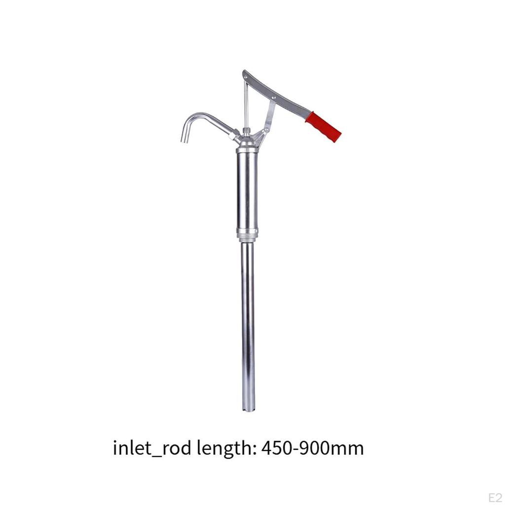 Lever Action Barrel Pump Manual for Transmission Fluid Motor Oil