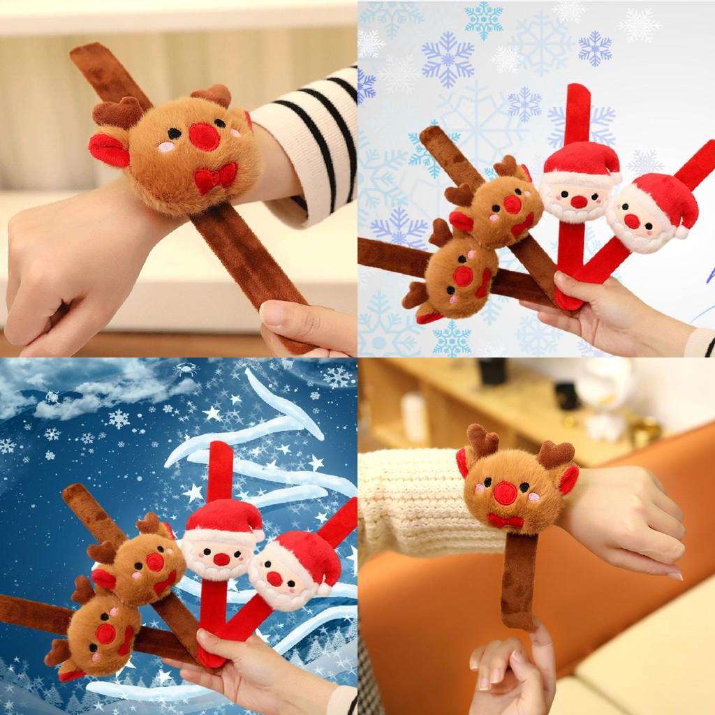 Festliches Nikolaus-Ring-Plüschtier und bezauberndes Rentier-Stofftier, perfekt für die Feiertage