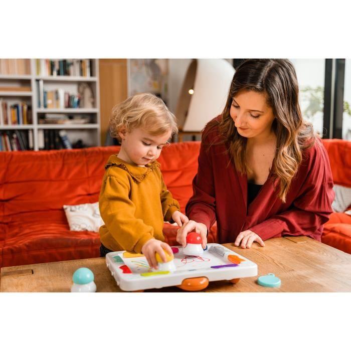 Jeu de coloriage - Infini Fun - Xylopad - Multicolore - 3 feutres ergonomiques - 12 mois et plus