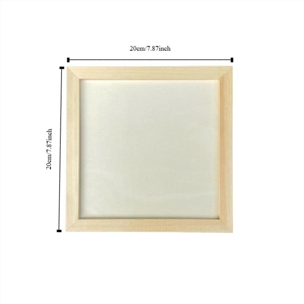 Wooden Picture Frame Multi Size Wooden Photo Holder Art Puzzle Holder  Children Painting Drawing