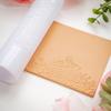 Acrylic Clay Roller For Earring Making With Floral Patterns And Easy Grip Handle Cowhides Texture Mold Pottery Tool