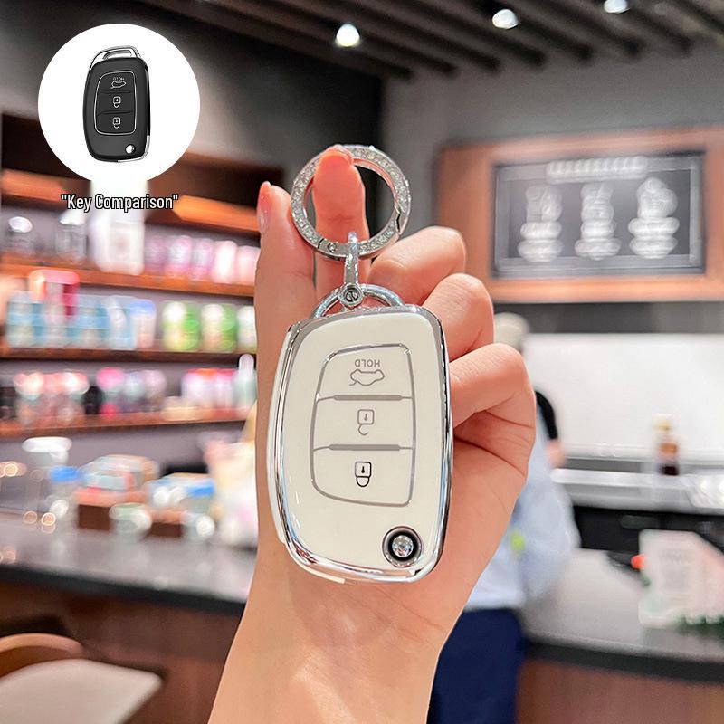 Hyundai Schlüsselhülle für ix35, Langdong, Lingdong, Mingtu, Elantra, ix25, Reina, Santa Fe, Fiesta