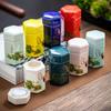 Tea Coffee Sugar Storage Jar China Crafts Decoration Mini Ceramic Jar Kitchen Storage Bottles & Jars Containers Home Decor New
