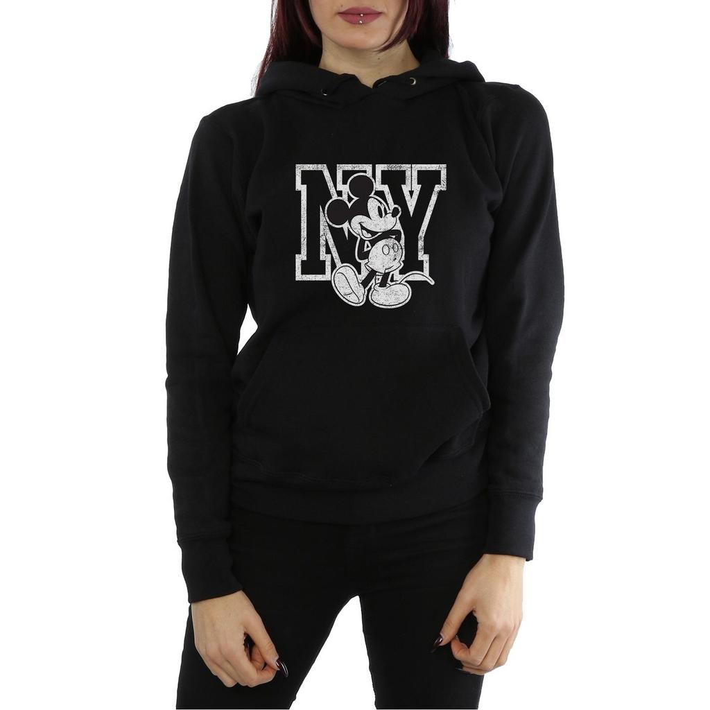 Disney Damen/Damen Mickey Mouse NY Kicking Hoodie