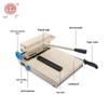 Cortador & Perfurador de Papel Profissional 2 em 1 YunGuang A3/A4 Plugue CN (adaptador incluso)
